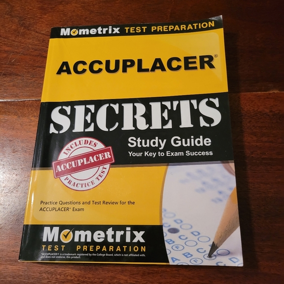 ACCUPLACER Secrets Study Guide Your Key to Exam Success w/Practice Test Mometrix - Picture 1 of 6